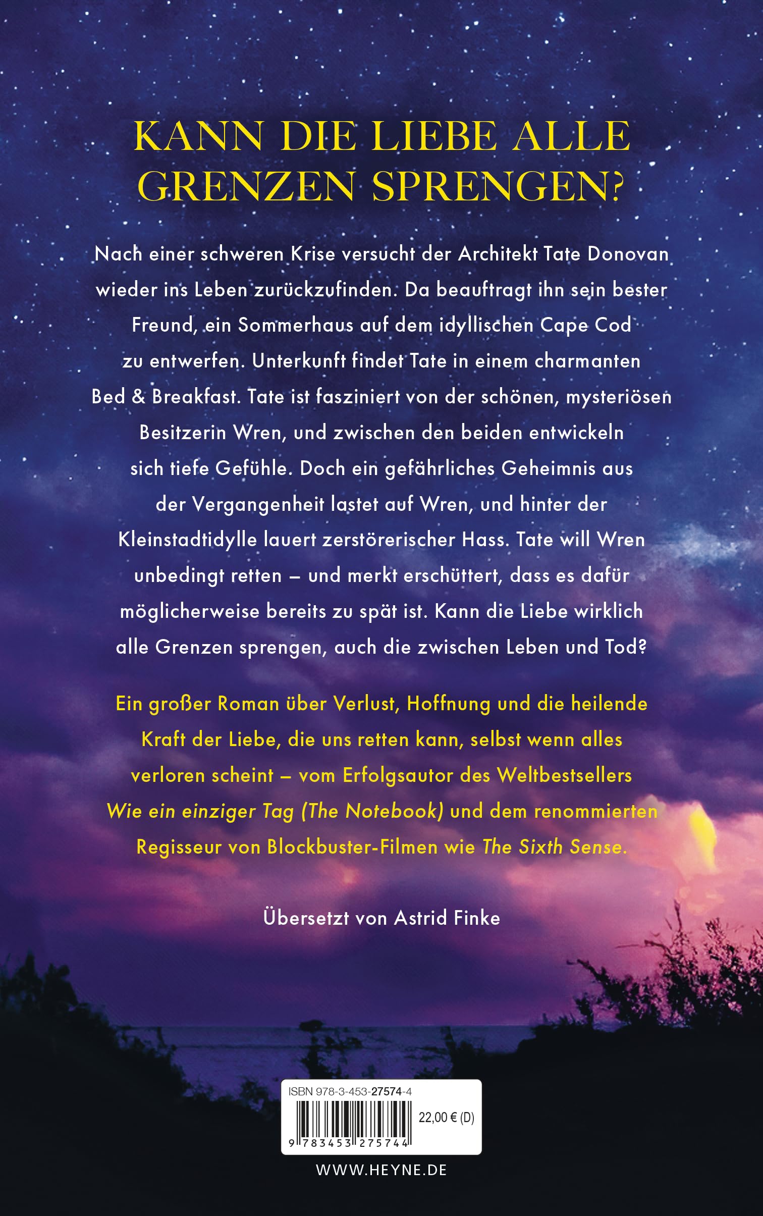 Remain - Was von uns bleibt: Roman - Die große neue Liebesgeschichte des Bestsellerautors - romantisch, spannend, Nicholas Sparks