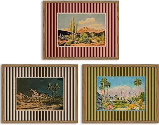 Western Desert Wall Art Decor Vintage Southwestern Prints 12x16 IN Unframed