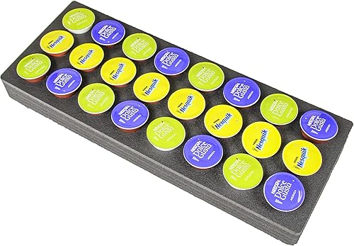 Miniatura 5 de Polar Whale Bandeja organizadora de cajones de cápsulas de café expreso, compatible con Dolce Gusto para cocina, hogar, oficina, impermeable,