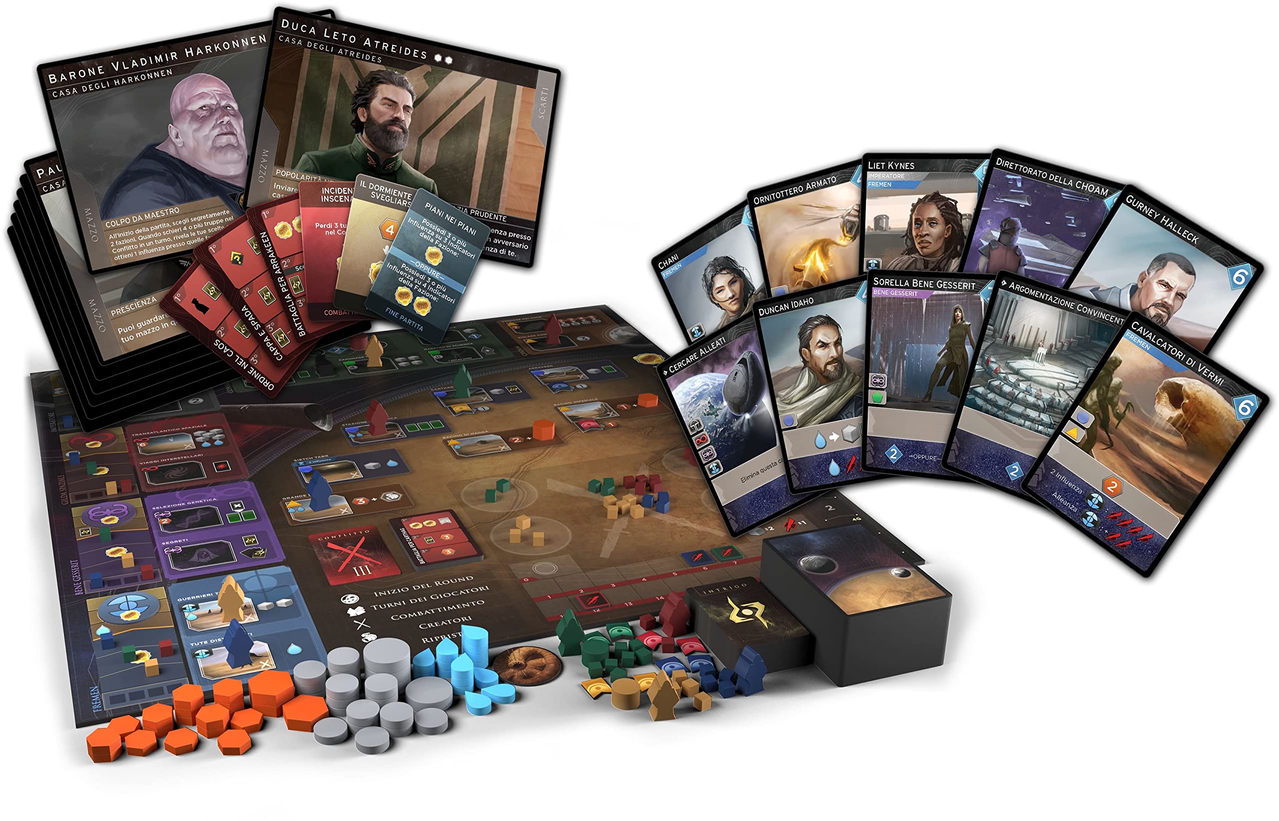 Asodee - Dune: Iperiu, Gioco da Tavolo, 1-4 Giocatori, 13+ Anni