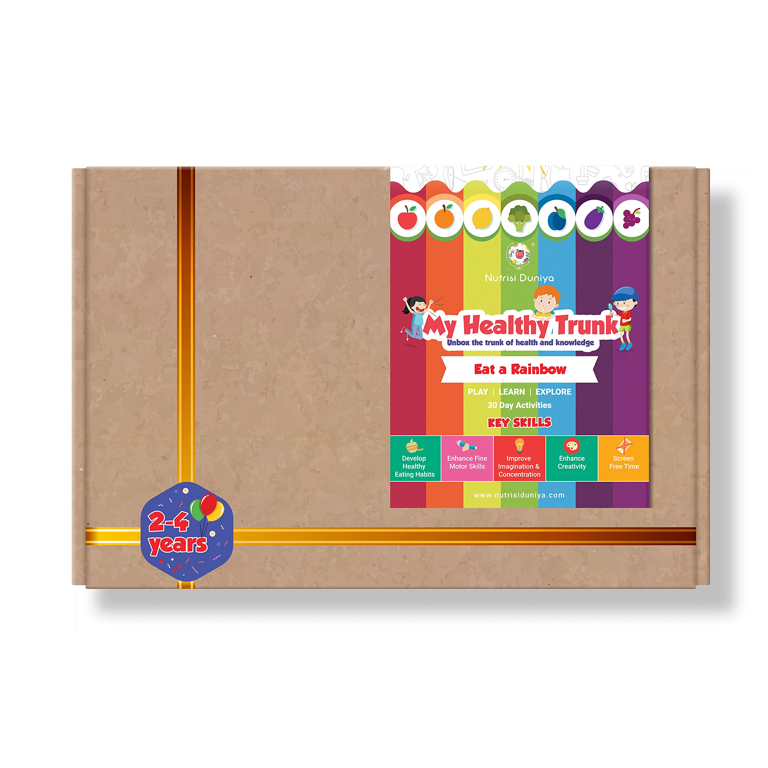 Buy My y Trunk Activity Box for Kids, Educational Worksheets, Flash