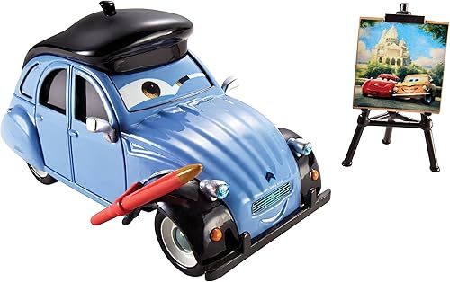 Disney Pixar Cars - Vehículo fundido a troquel con cepillo