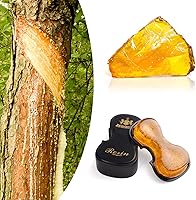 Vista 2 de PUNK Colofonia Natural Transparente Adecuada para Violín, Violonchelo, Viola y Otros Instrumentos de Cuerda Frotada (2A)