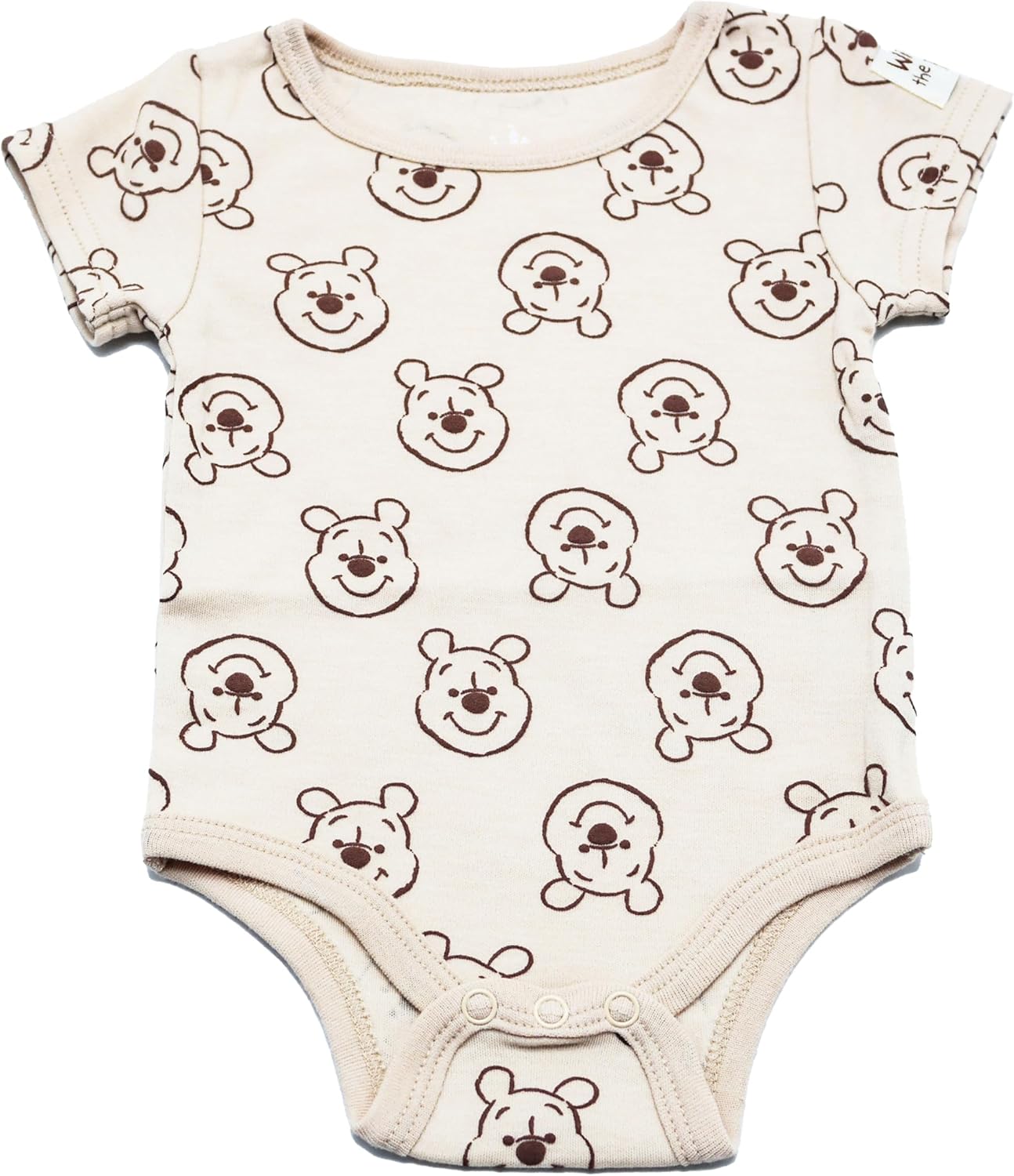Magic Threadz Disney Clothes Baby Boys 3-Pack Bodysuits – Mickey Mouse & Winnie the Pooh Outfit Set (0M–9M)