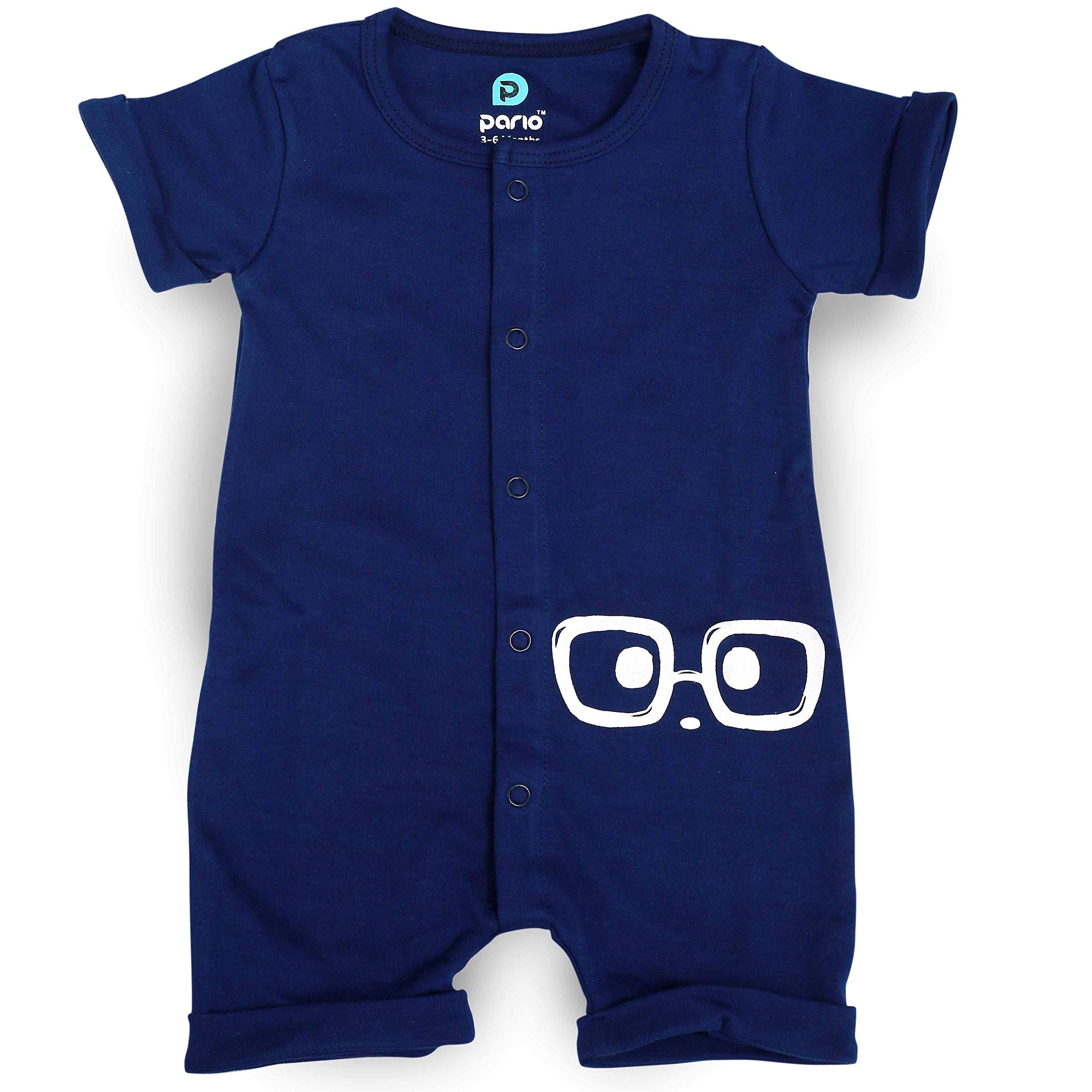 Pario baby boys and baby girls romper/bodysuit/sleepsuit for new born (6-12 Months)