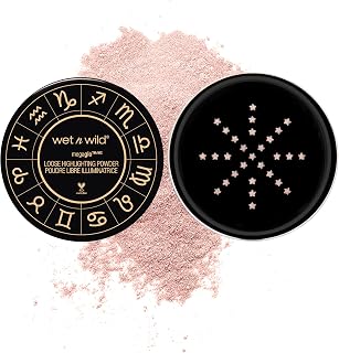 wet n wild MegaGlo Loose Highlighting Powder Zodiac Written in the Stars - Cruelty-Free Shimmer Glow