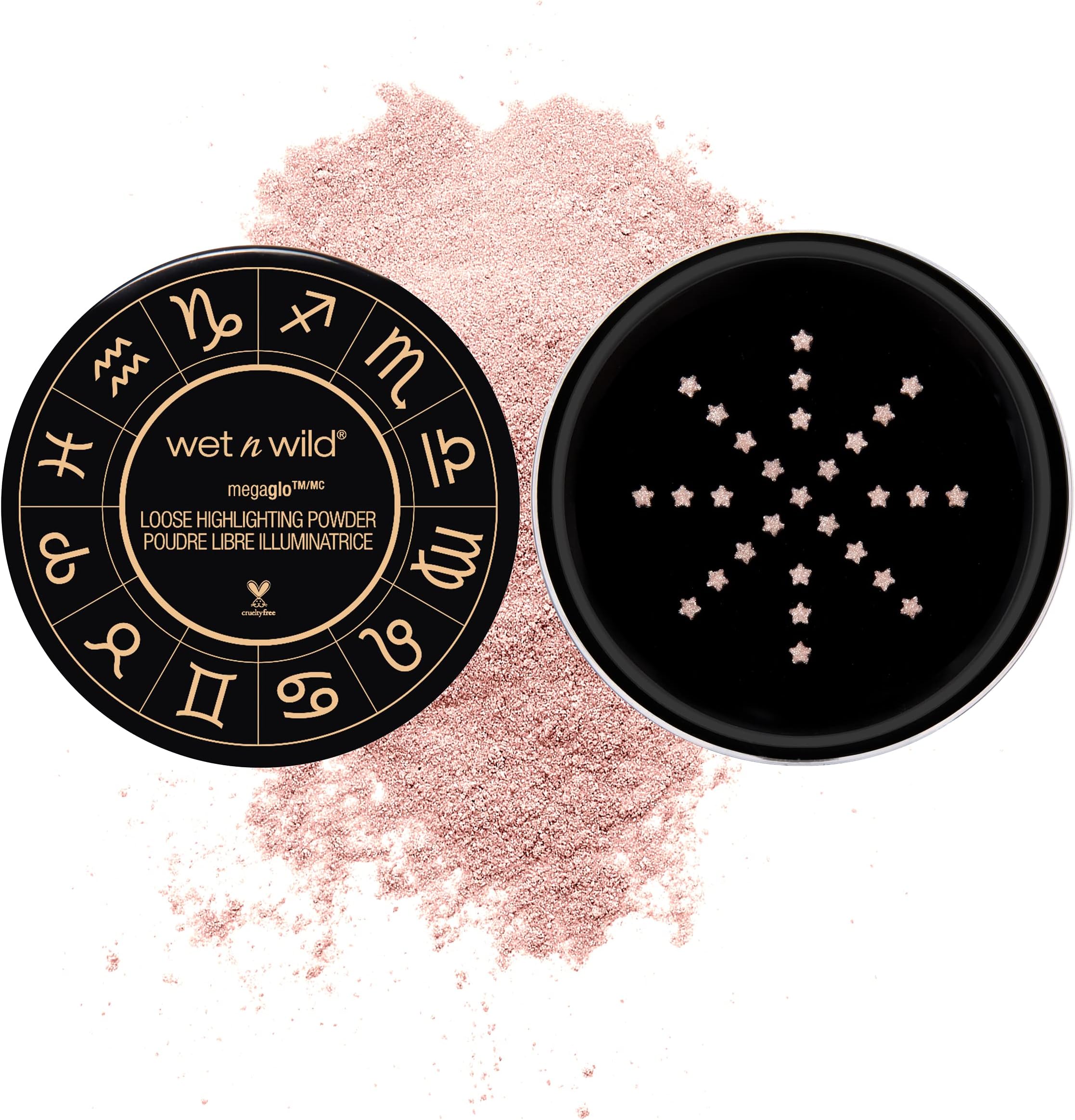 MegaGlo Loose Highlighting Powder Zodiac Collection ~ Written in the Stars