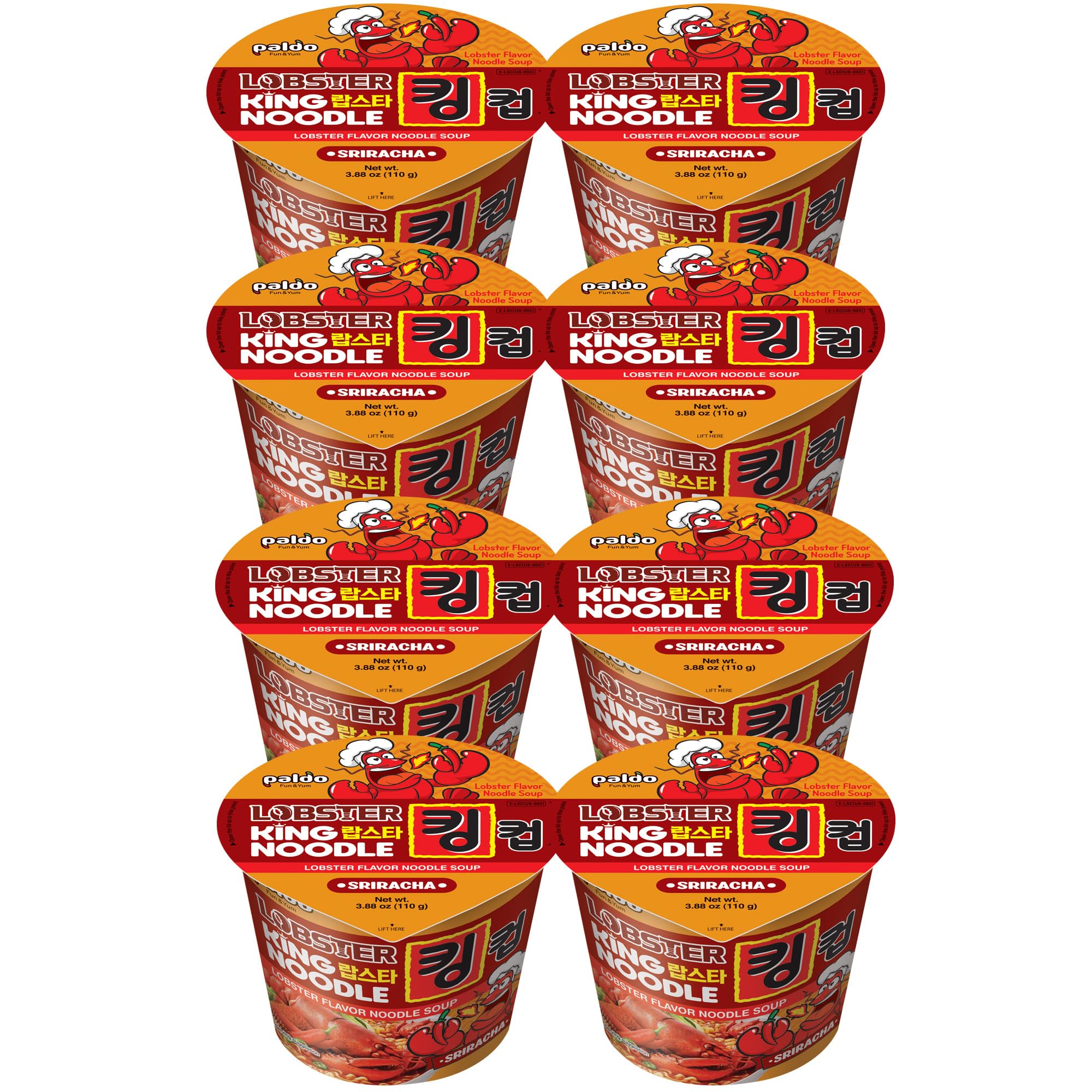 Amazon.com: Paldo Fun & Yum Sriracha Lobster Instant King Cup