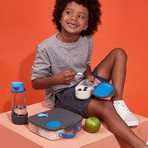 Miniatura 2 de b.box Paquete de 3 unidades de almuerzo y merienda para niños, incluye lonchera Bento ligera a juego, mini lonchera y caja de refrigerios  Material
