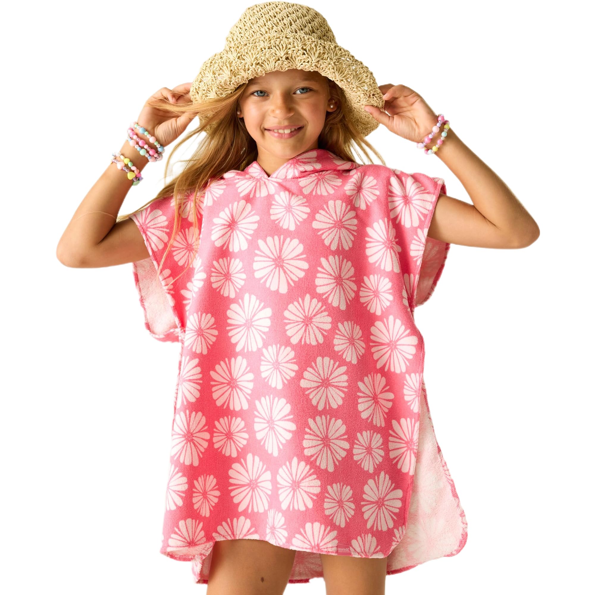 Regatta Girls Towel Robe - Pink