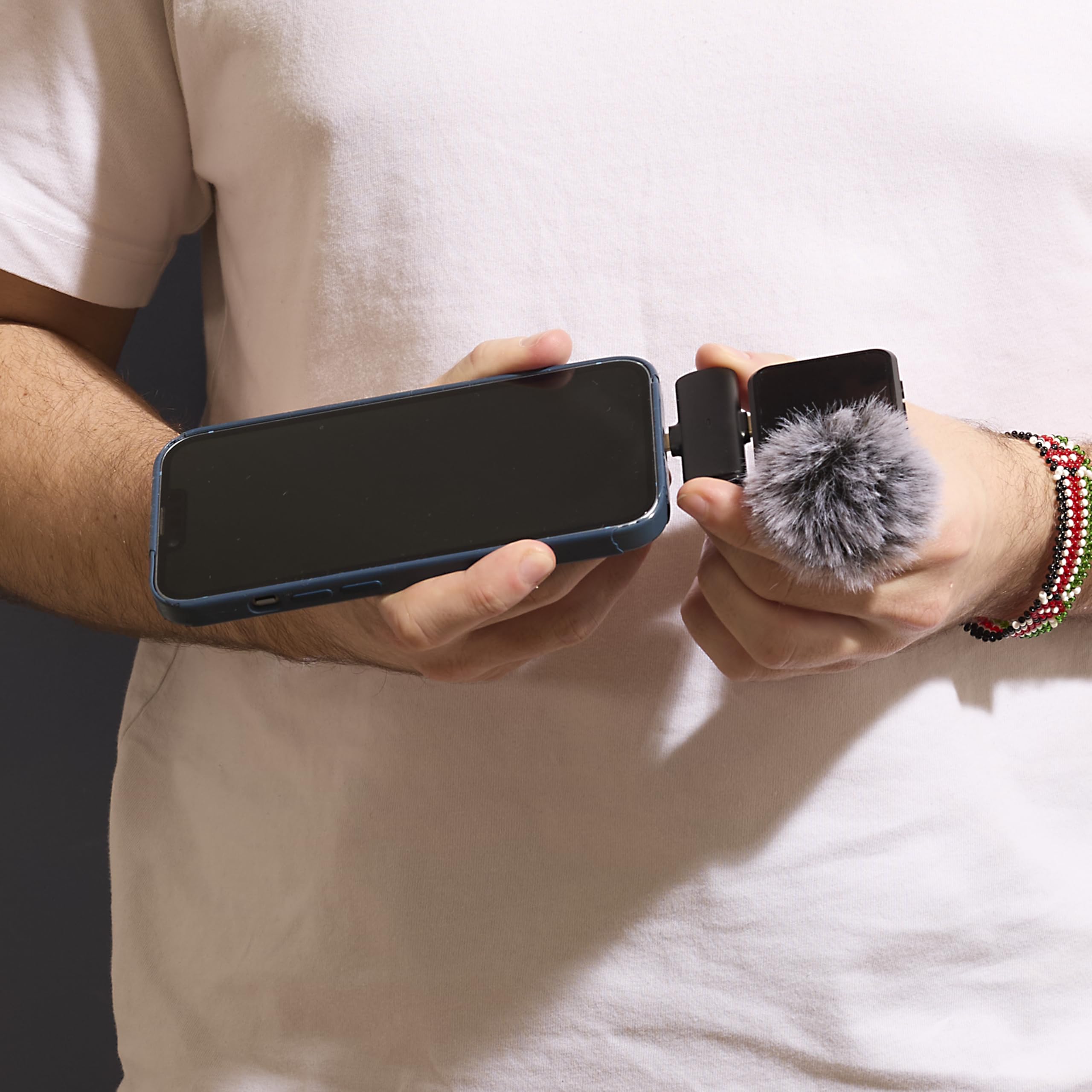 BEMIX HT0169 Micro Cravate Smartphone Performance Exceptionnelle Design Ergonomique Connectivité Avancée Autonomie Prolongée Taille 18 Gris