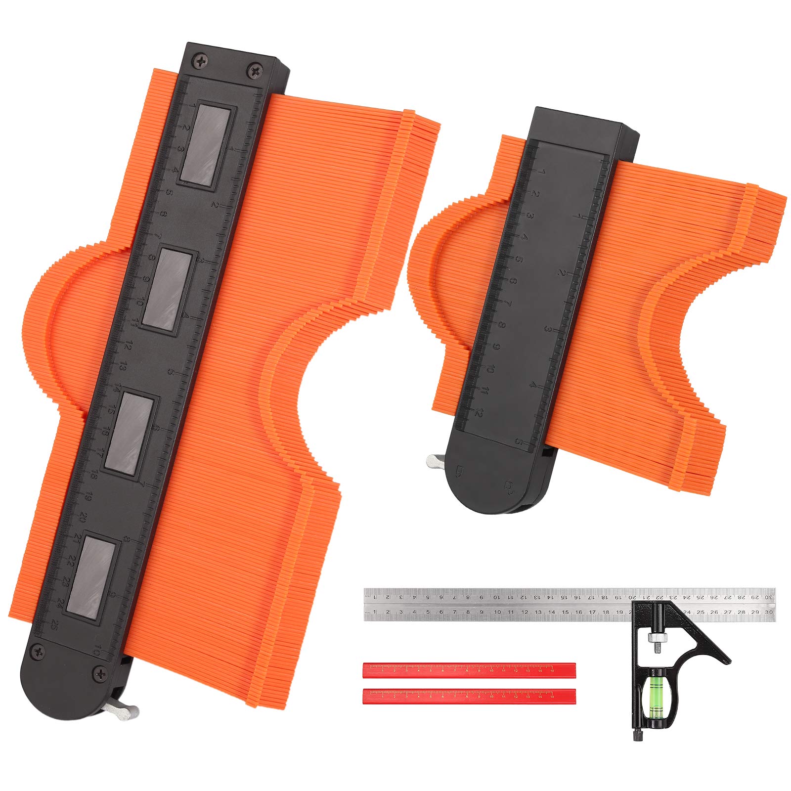 Buy Proster Contour Gauge with Metal Lock 5 inch 10 inch Widen Profile