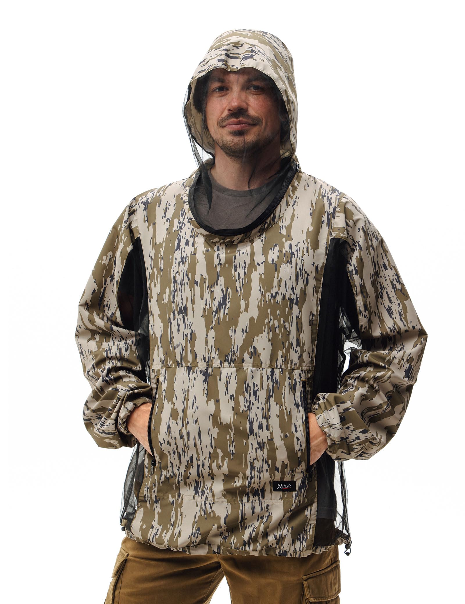Mosquito Jacket, Durable Bug-Proof Shirt with Adjustable Hood