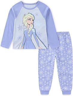 Lilo and Stitch Frozen Minnie Mouse Princess Girls Long Sleeve Shirt and Pants Set for Infant to Big Kids