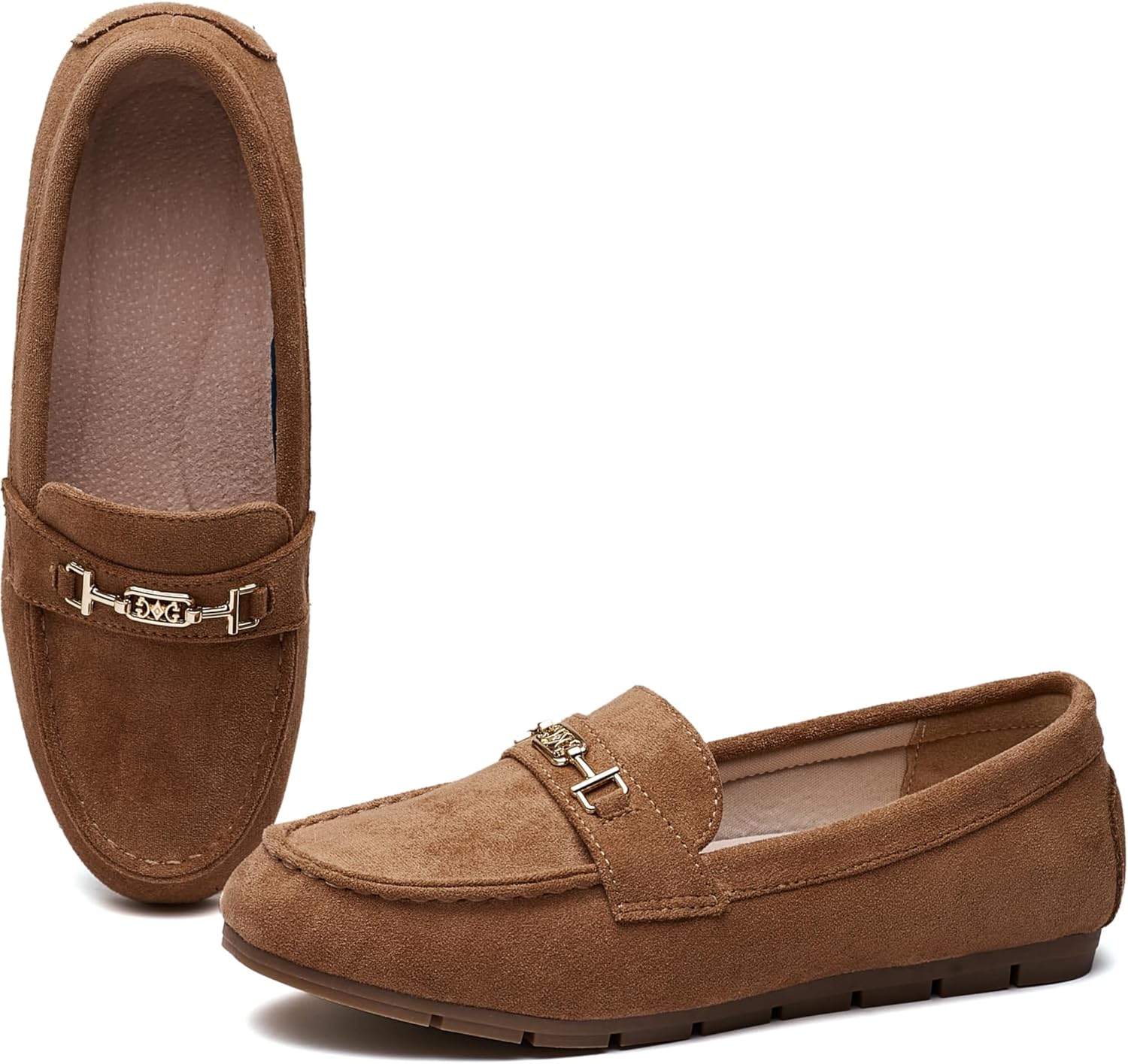 Loafers for Women Comfortable Slip On Flats with Memory Foam Insole for Daily Wearing