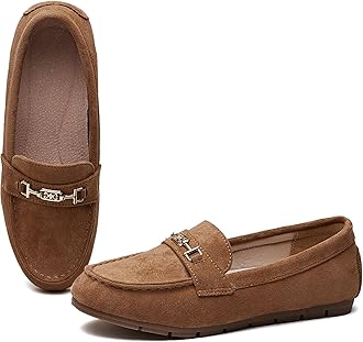 Loafers for Women Comfortable Slip On Flats with Memory Foam Insole for Daily Wearing
