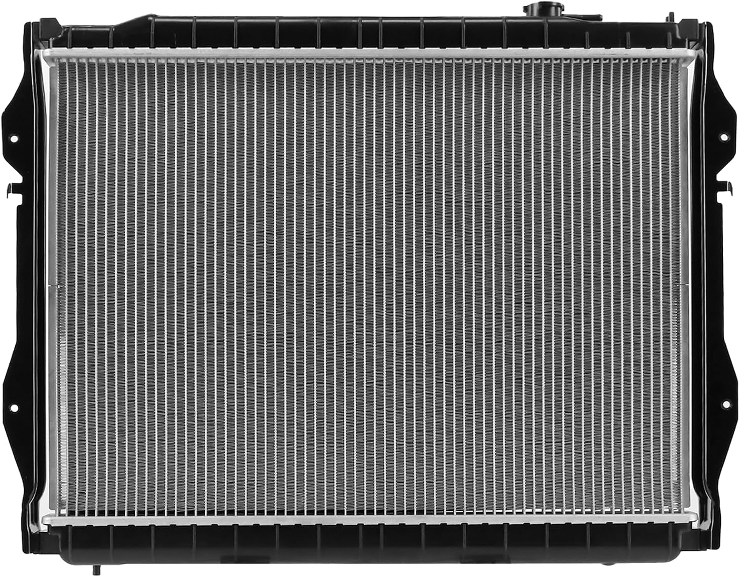 Engine Coolant Radiator Assembly Compatible with Toyota Tacoma 1995 1996 1997 1998 1999 2000 2001 2002 2003 2004, 2.4L 2.7L 3.4L, Manual Transmission, Replace 164100C010 Aluminum