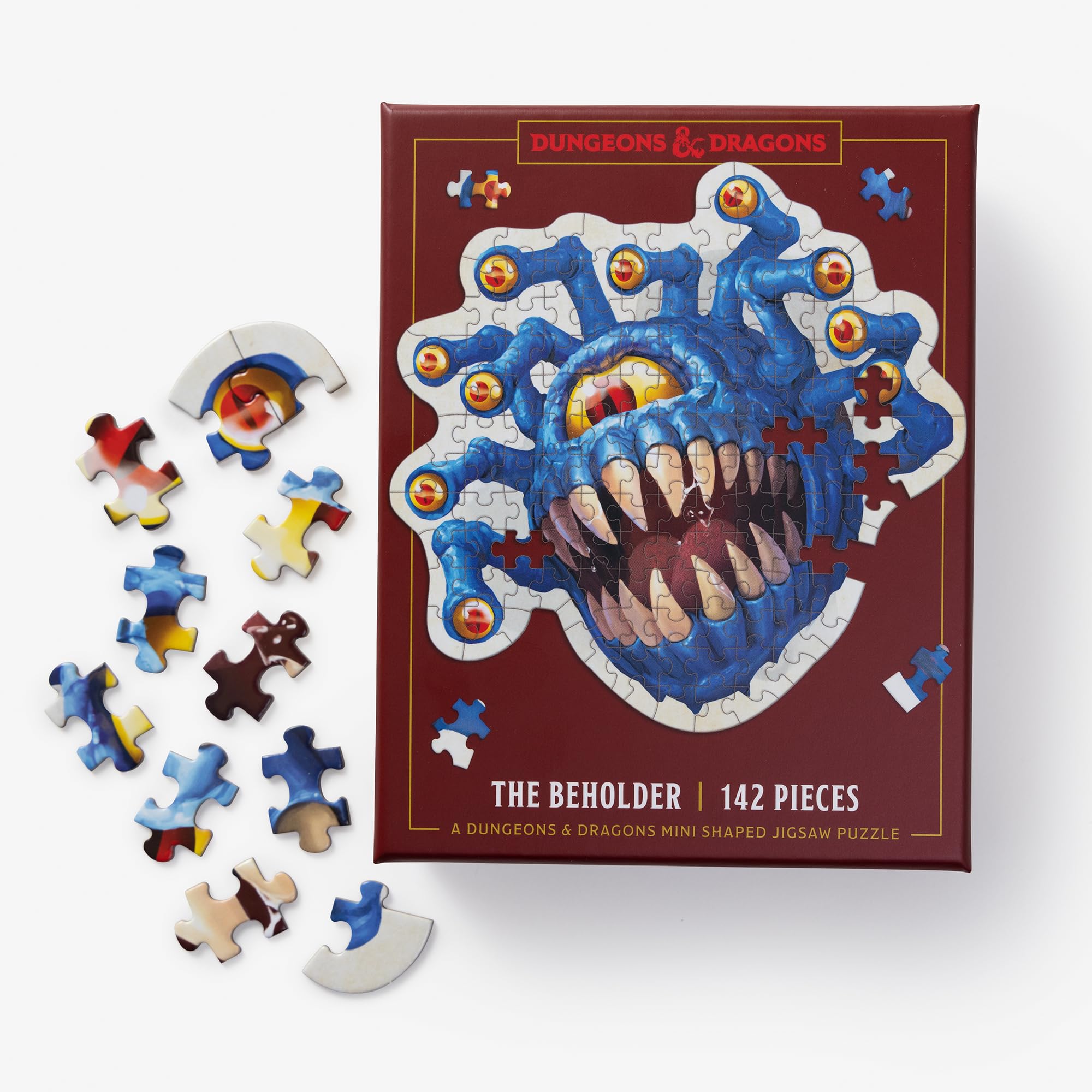 Clarkson Potter Dungeons & Dragons Mini Shaped Jigsaw Puzzle: The