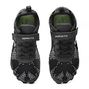 Impakto Barefoot Rooted Wide feet Shoes for Men | Lightweight Running & Training Shoes with Soft Sole & Superior Grip | Running, Jogging Regular Gym Shoes for Men Black gallery image
