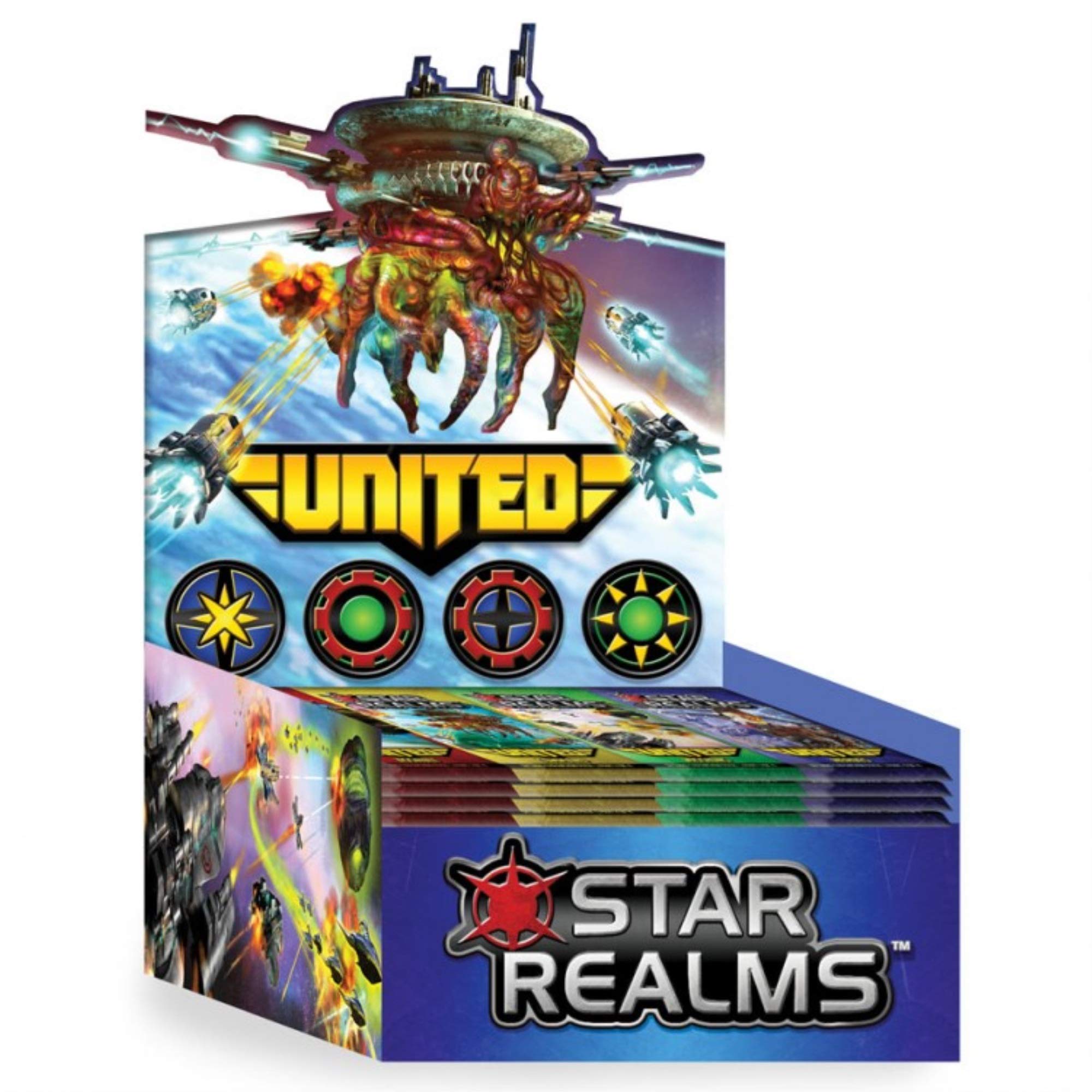 Amazon.com: White Wizard Games Star Realms United Display Card Games : Toys  & Games