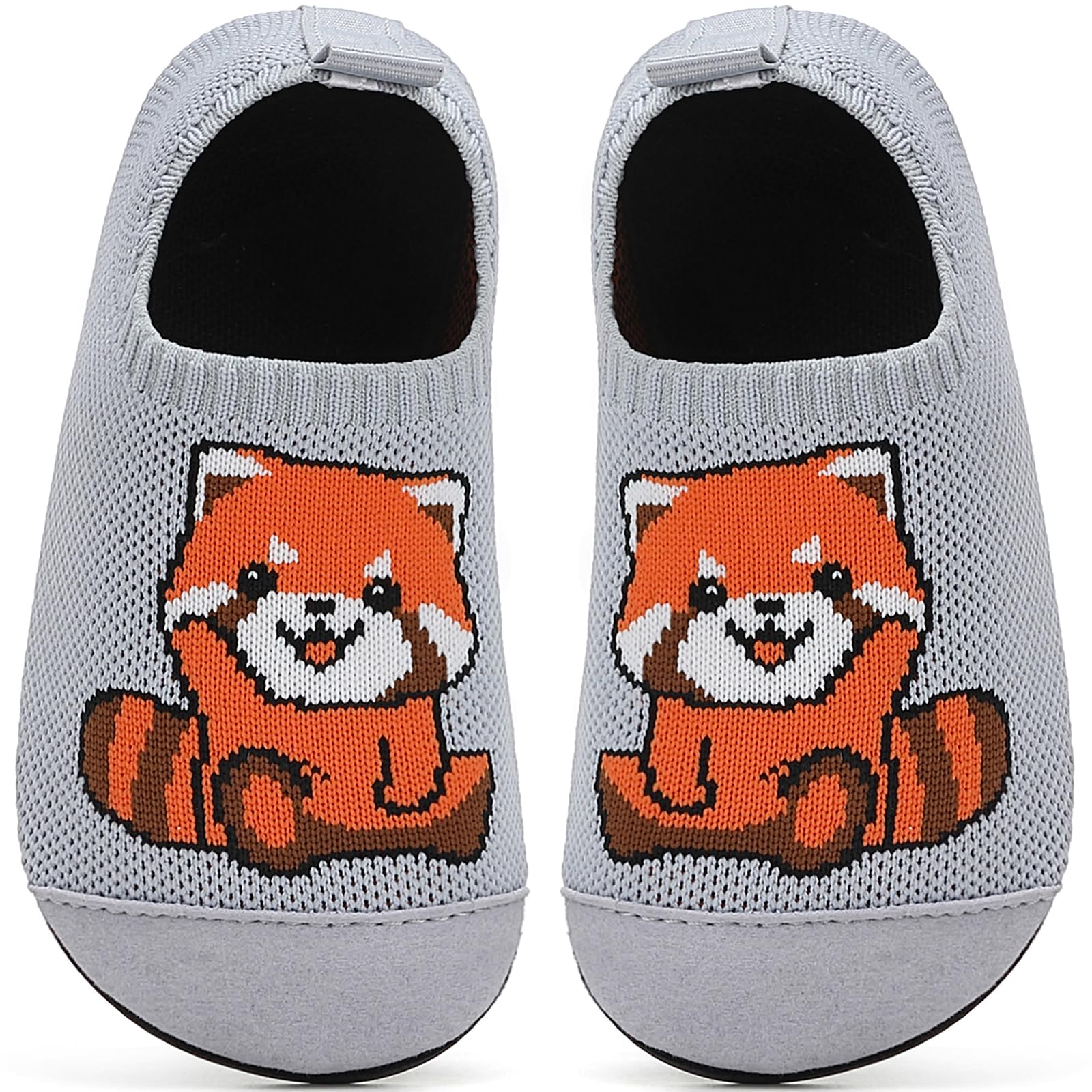 BARFULKER Hausschuhe Kinder Jungen Mädchen Atmungsaktive Pantoffeln Leicht Rutschfest Lauflernschuhe Kleinkinder Hüttenschuhe Slippers Barfußschuhe,Gr.20-33