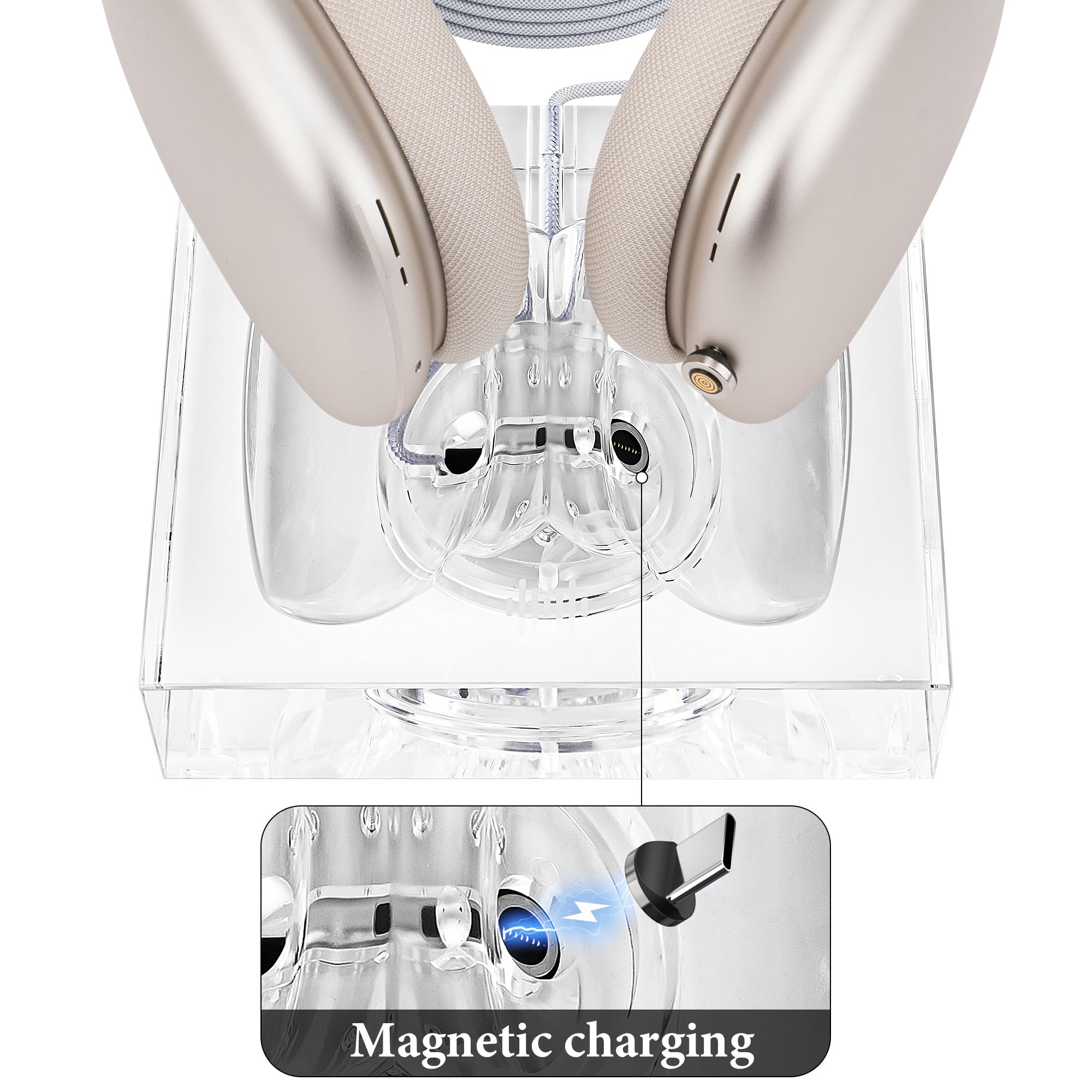 Amazon.co.jp: Geekria ヘッドホン 充電スタンド AirPods Max (USB-C