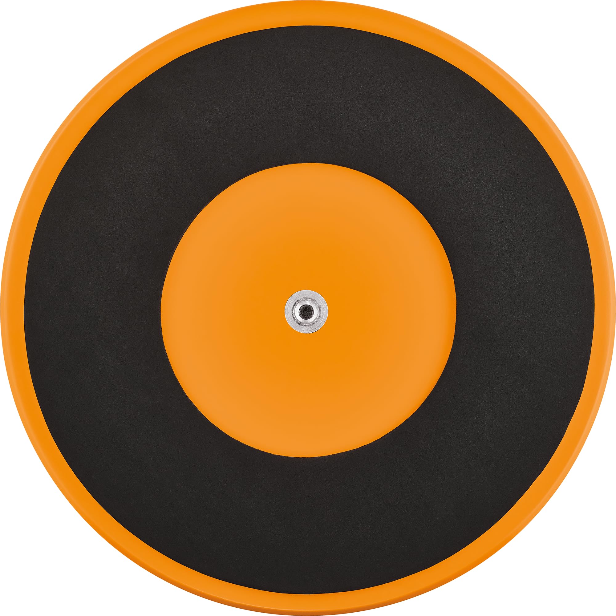 Meinl Cymbals 12" Marshmallow Drum Practice Pad MMP12OR Ultra-Silenzioso, Rimbalzo Medio, Montabile su Asta