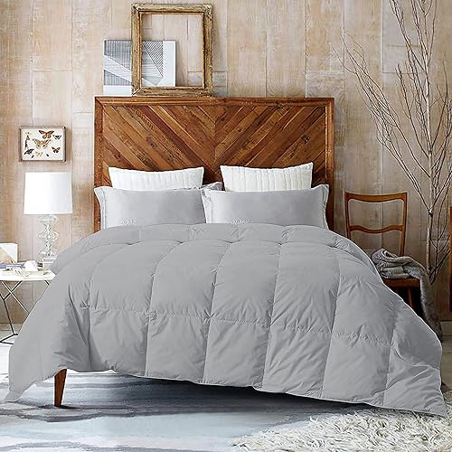 Miniatura 8 de RAJVEER TEXTILE Edredón alternativo de plumón de 3 piezas con 2 fundas de almohada, para todas las estaciones, 500GSM, ligero, 8 lazos en las