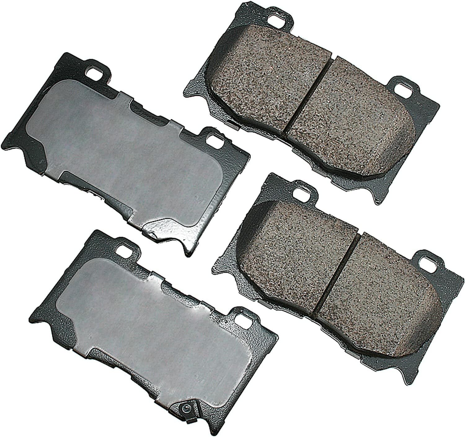 Akebono ACT1346 Front Brake Pad, GREY