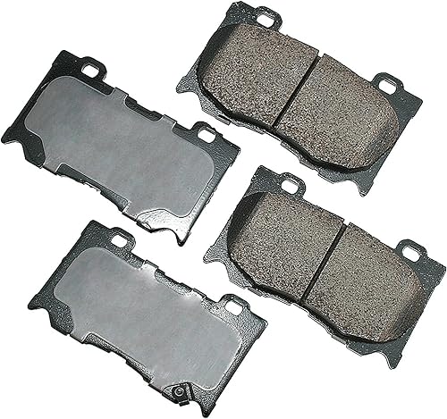 Akebono ACT1346 Pastilla De Freno Delantero, GRIS