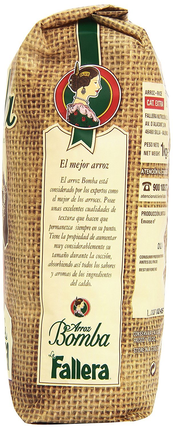 La Fallera - Bomba di riso alla paella 1 Kg. - [Pack 6]