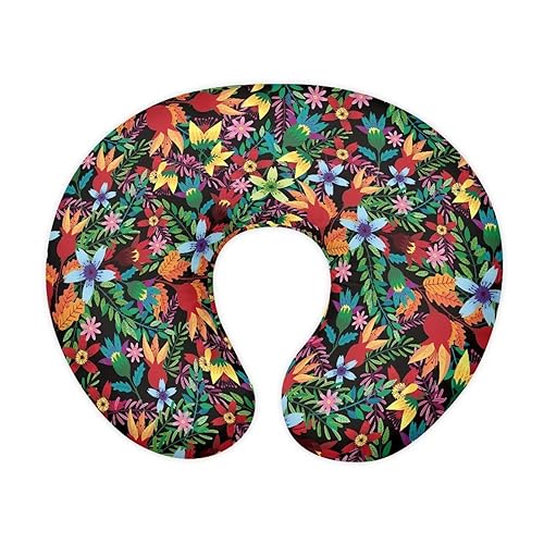 Miniatura 12 de Funda de almohada de lactancia con notas musicales de girasol para recién nacidos, niños y niñas, fundas de almohada de lactancia ultra suaves para