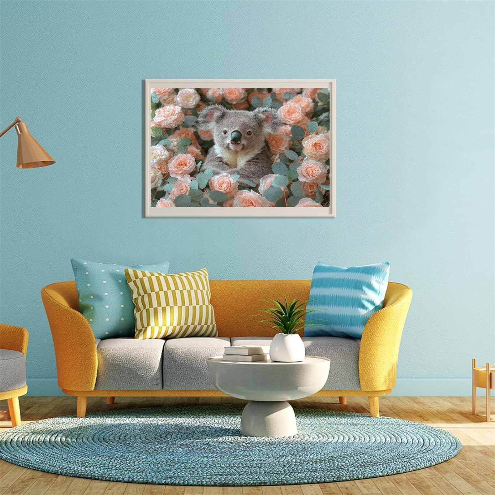 Puzzle Erwachsene 2000 Teile Koala Blume Educa Jigsaw für Kinder ab 8 Jahren Mädchen Jungen, Erwachsene Impossible Klassische Puzzles Schwer, Anspruchsvoll Spielspaß, Als Geschenke 70x99cm t-388