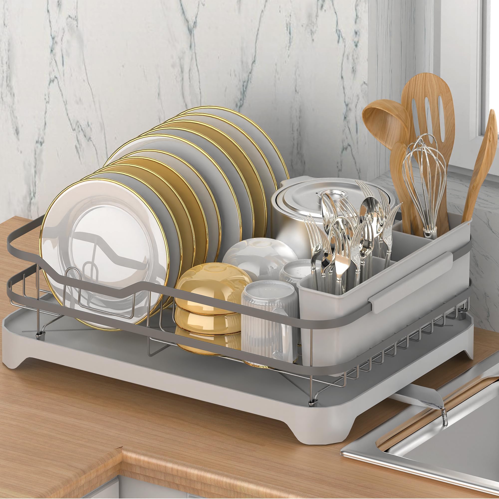 Zojila Rohan Dish Drainer Zojila Rohan All Stainless Steel Dish