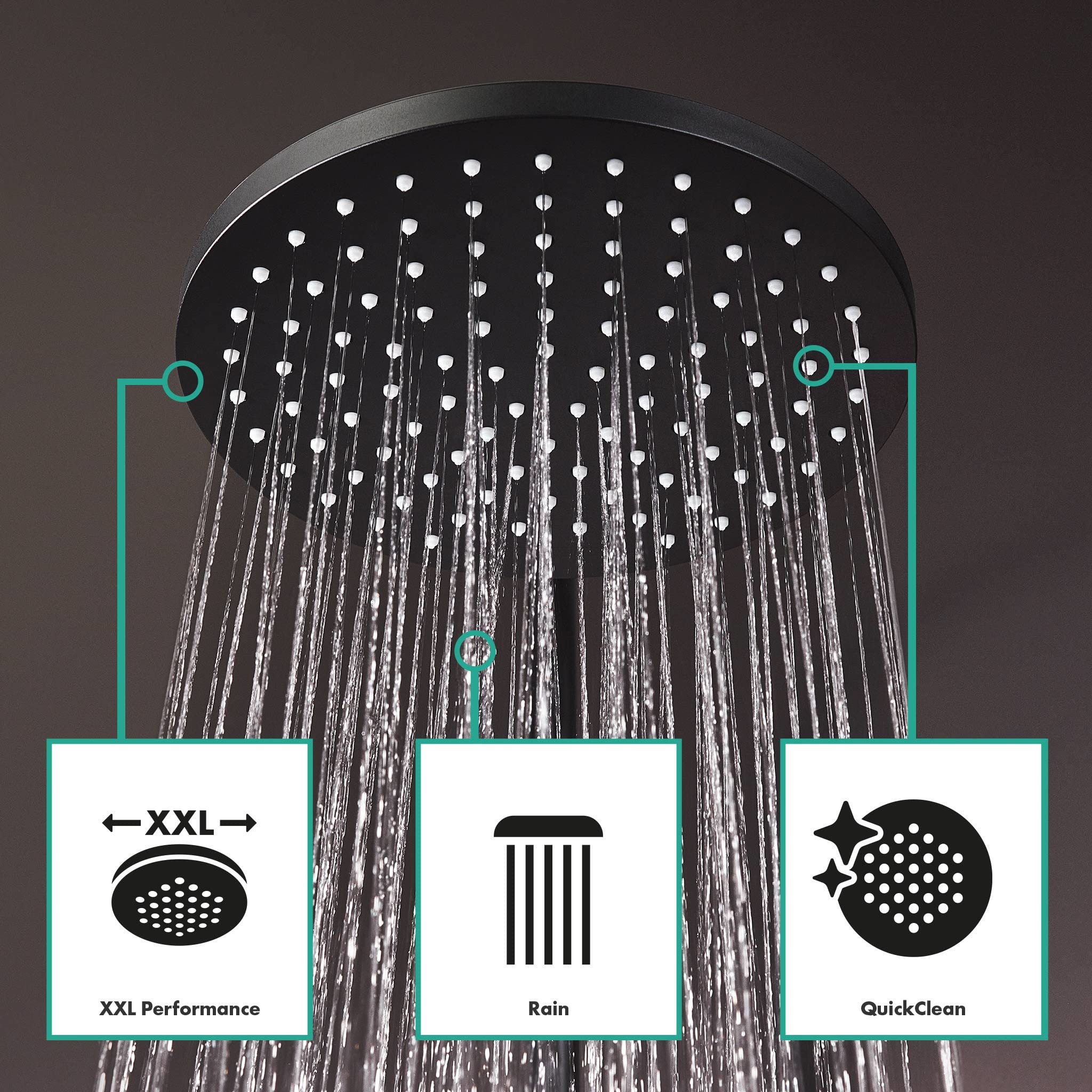 Amazon.com: hansgrohe Vernis Blend Shower System 200 1 Spray