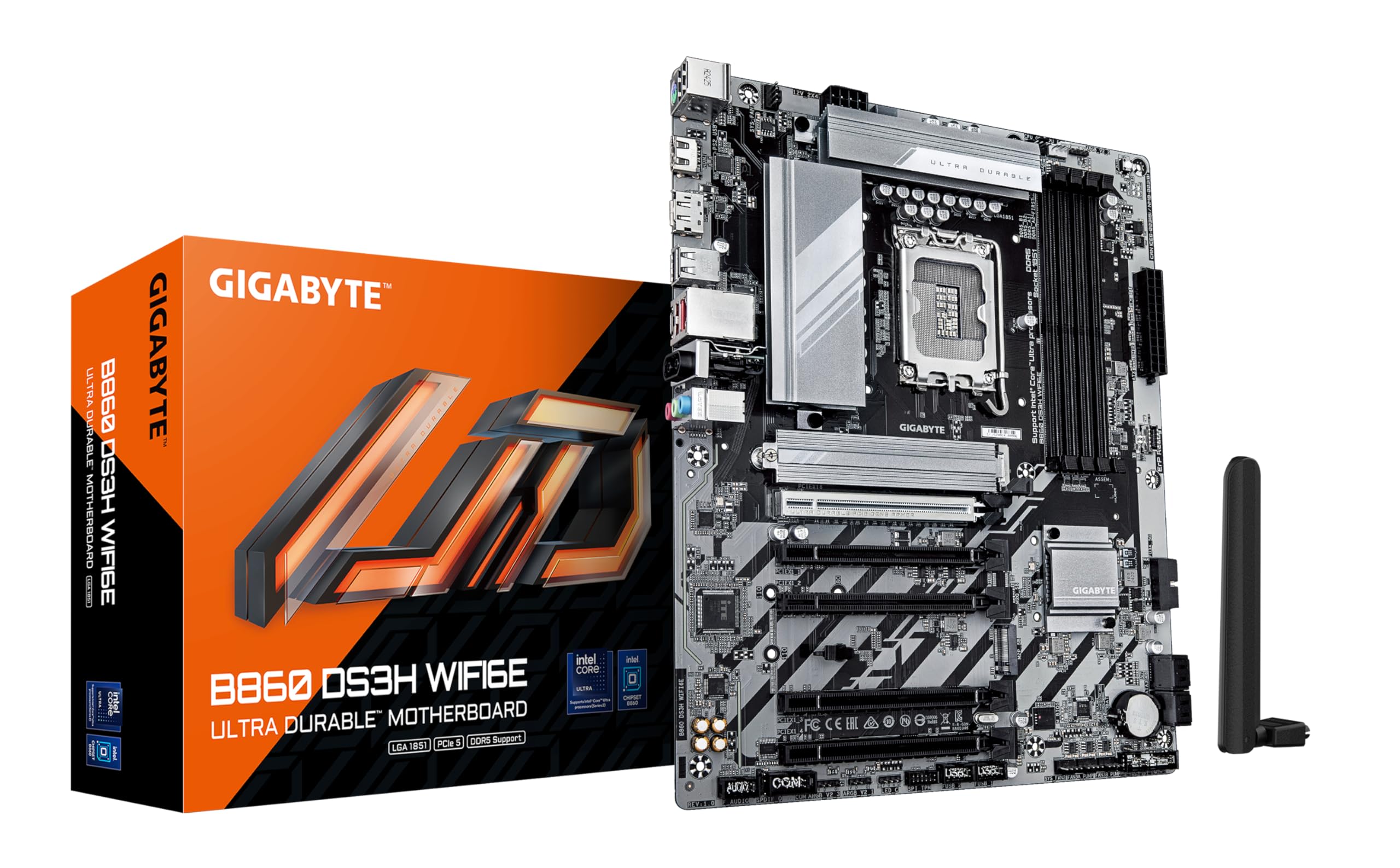 Amazon.com: GIGABYTE B860 DS3H WIFI6E Motherboard - Intel Core