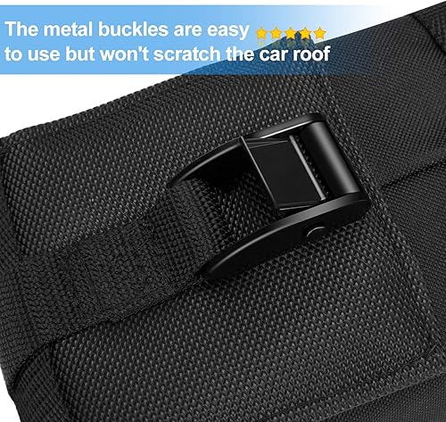 Miniatura 5 de WOOWAVE Almohadillas de techo para kayak de alta calidad, universal, suave, portaequipajes para canoa, tabla de surf, paddleboard, SUP, snowboard,