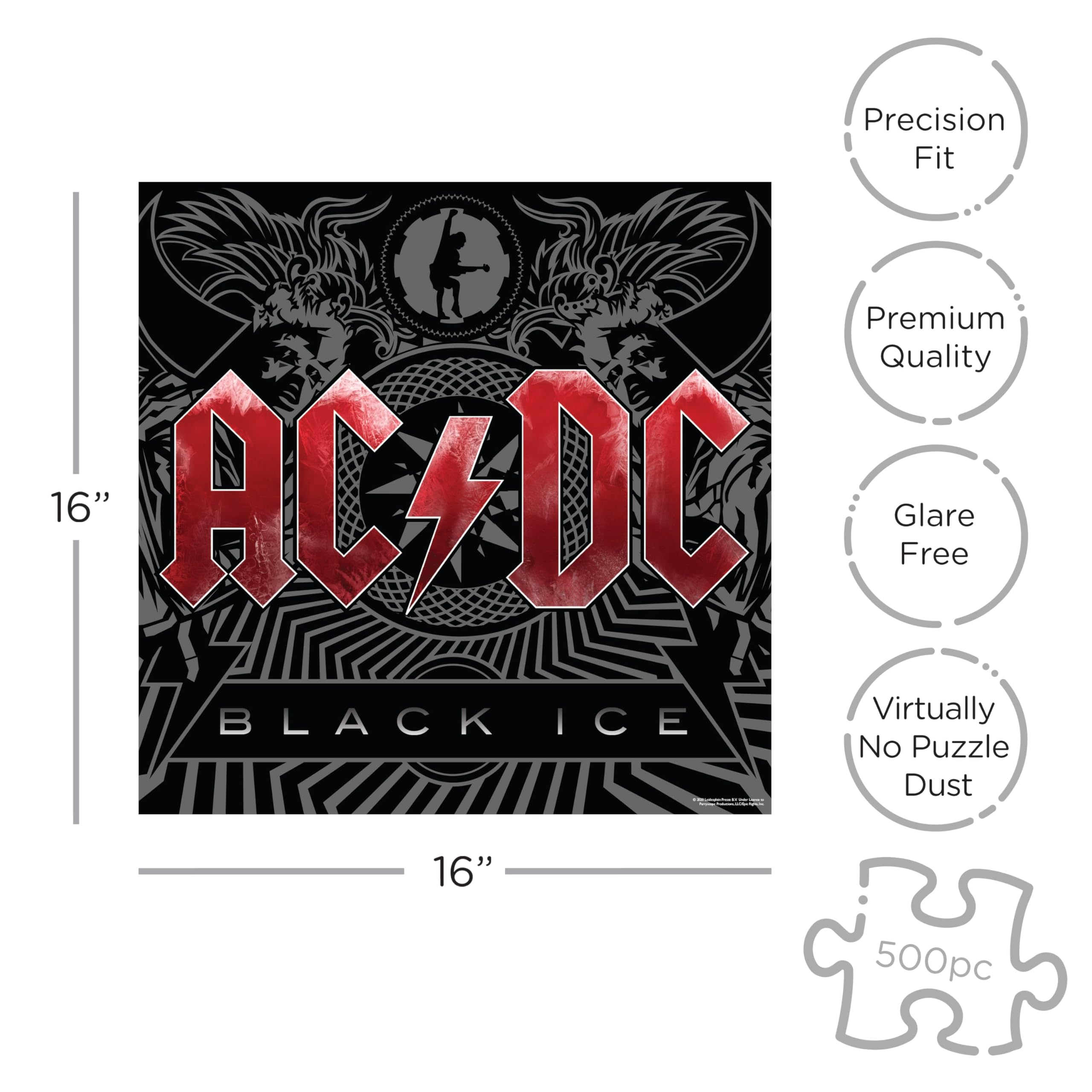 Amazon.com: AC/DC Black Ice (500 Piece Jigsaw Puzzle) : AC/DC