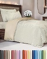 Vista 90 de Juego de funda de edredón tamaño Queen - Funda de edredón extra suave tamaño Queen 90 x 90 con 2 fundas de almohada - Ropa de cama cómoda y 06