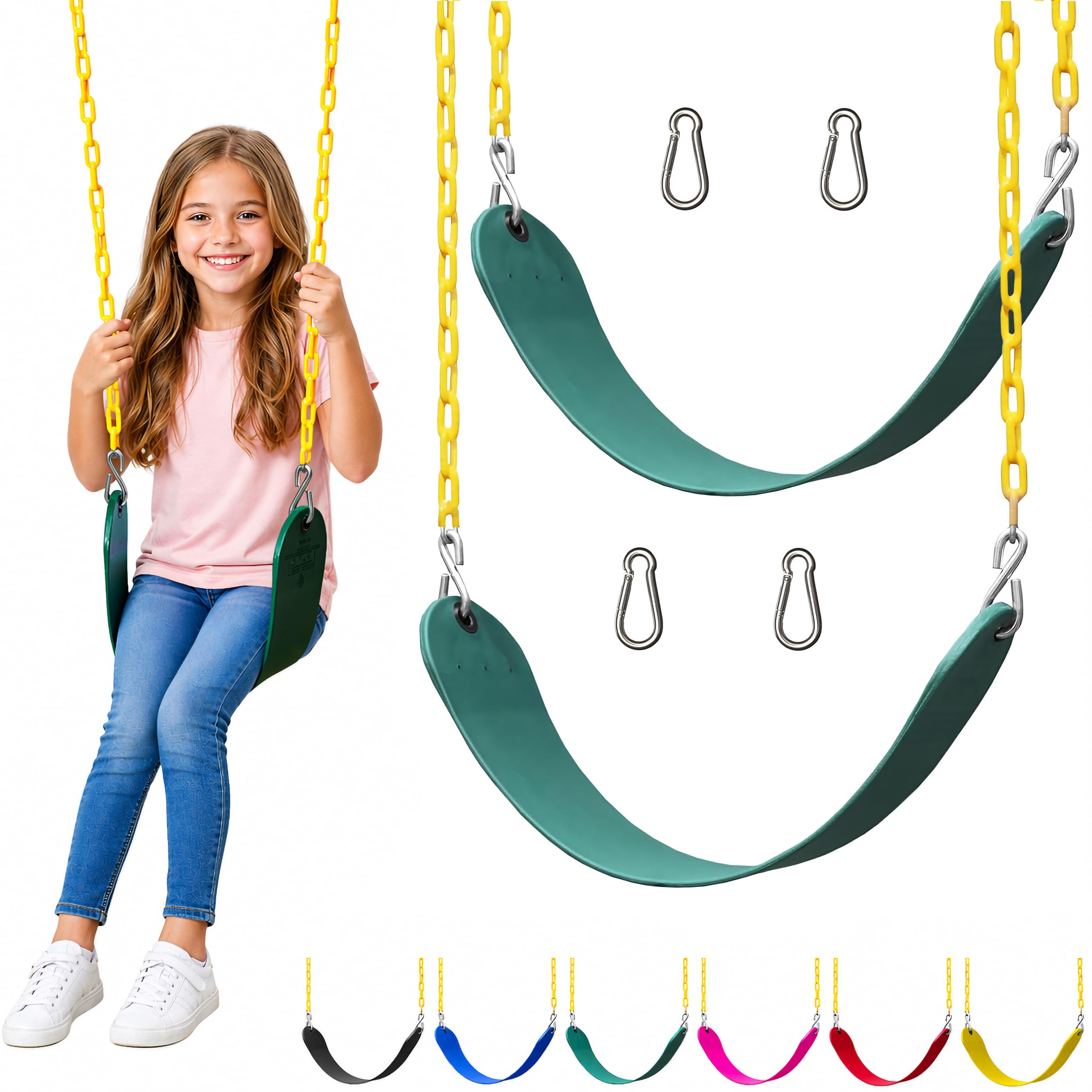Amazon.com: Jungle Gym Kingdom Swing for Outdoor Swing Set - Swing