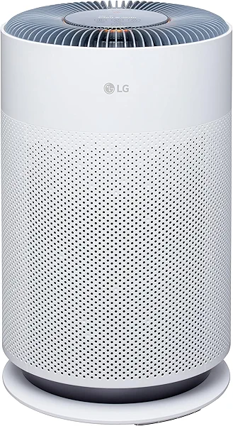 LG PuriCare 360 Air Purifiers for Home, Large and Small Room, Bedroom, Up to 2,059 ft² in 1 Hr with NanoFiber True HEPA Filter, 360 Degrees of Filtration, WiFi, Air Quality Monitor, Low Noise