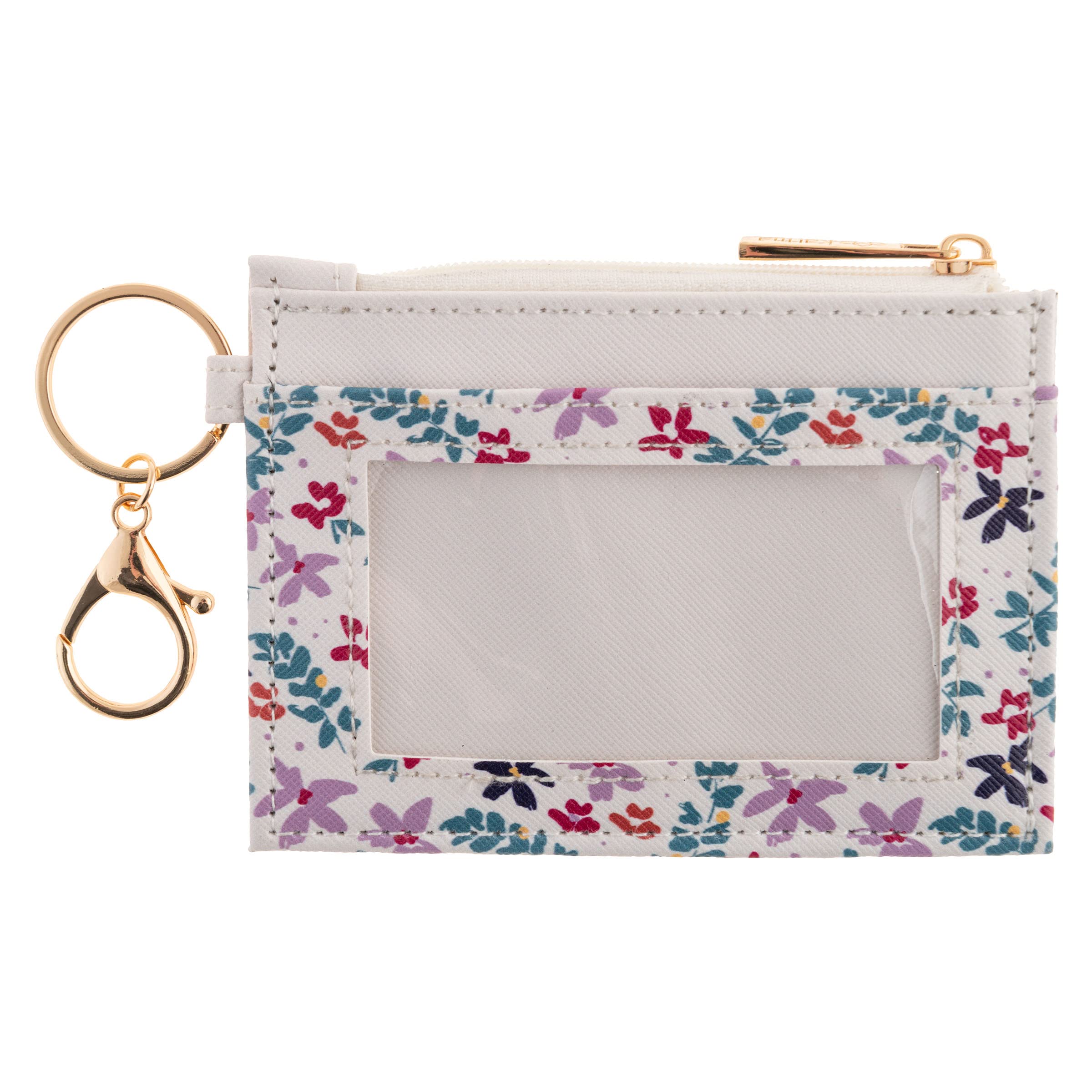 Karma Women's Zip Id Holder, Choose Happy, 4.625