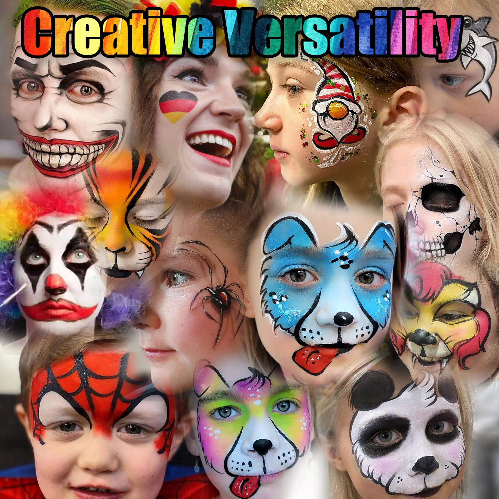 Winkel - Face- en bodypaint en make-up webwinkel en artist | Funny Faces