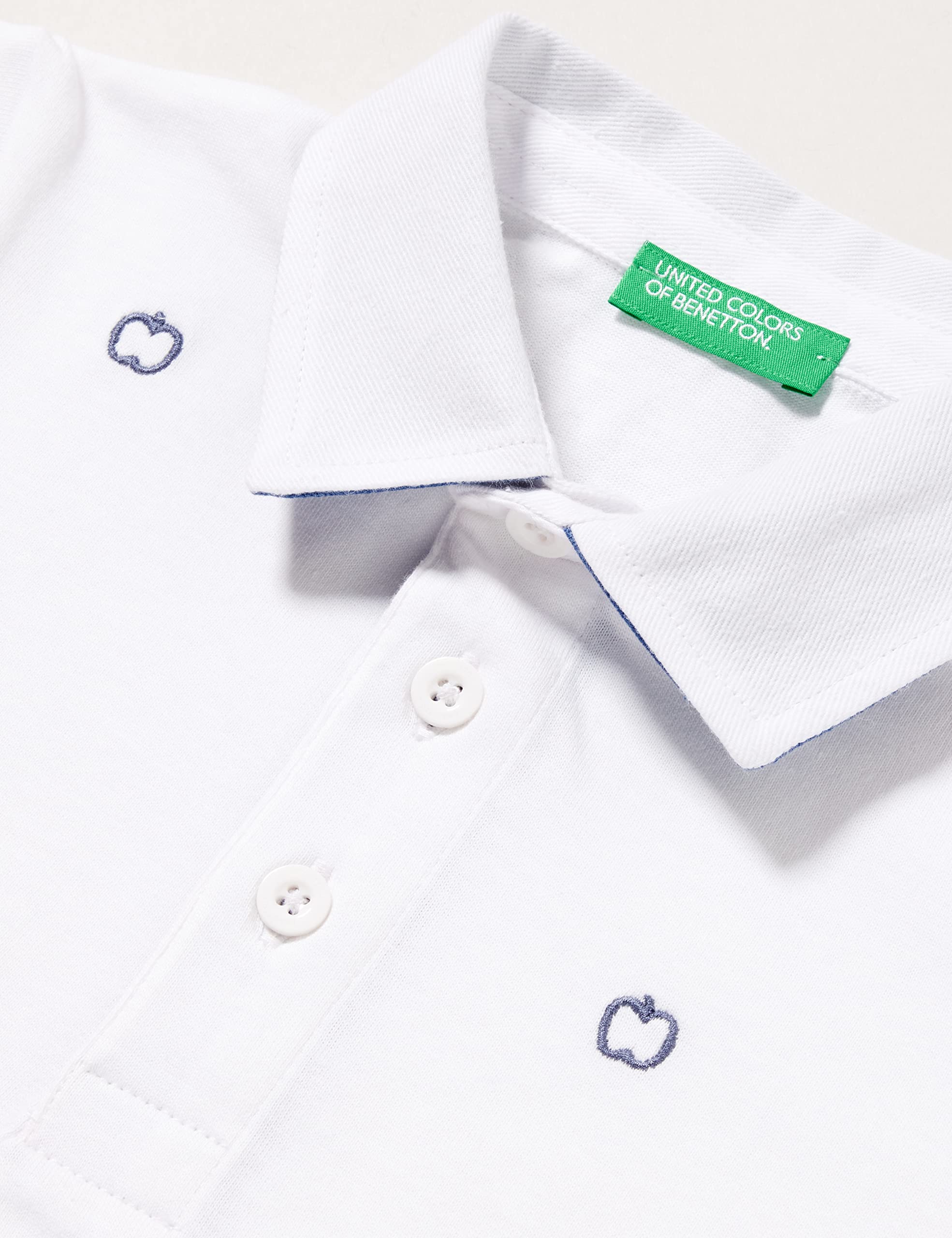 United Colors of Benetton Polo Chłopiec, Biały 101, 1 lat