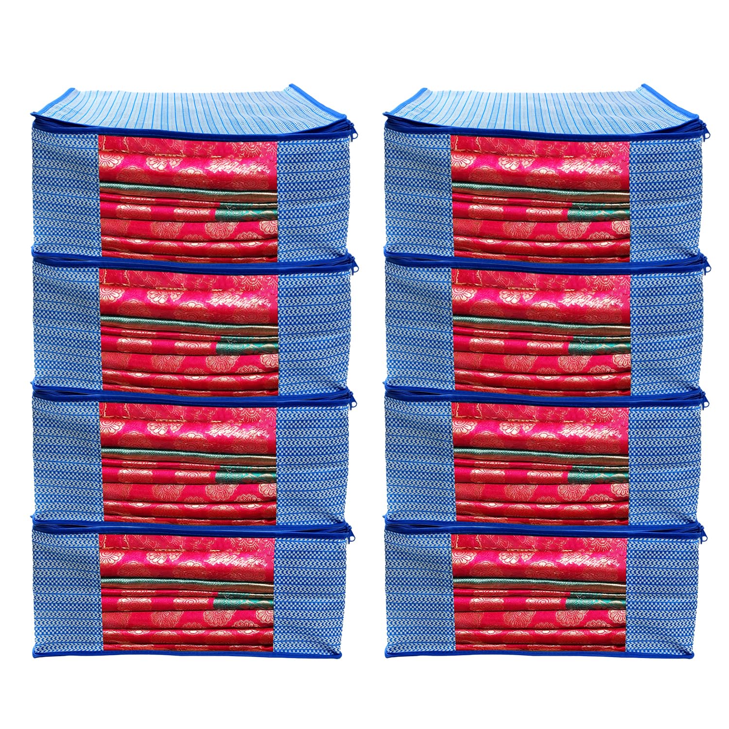 See full amazon price history chart for AMAK INC Wardrobe Organizer for Clothes Cloth Storage Bag with Zipper Transparent Window Saree Cover Non Wowen Material Cloth Cover for Saree Lehengha Shuit Dress Blue (Pack of 1) AMAK INC Wardrobe Organizer for Clothes Cloth Storage Bag with Zipper Transparent Window Saree Cover Non Wowen Material Cloth Cover for Saree Lehengha Shuit Dress Blue (Pack of 1) (B0CHFRPL7S) Amazon Price History, Amazon Price Tracker