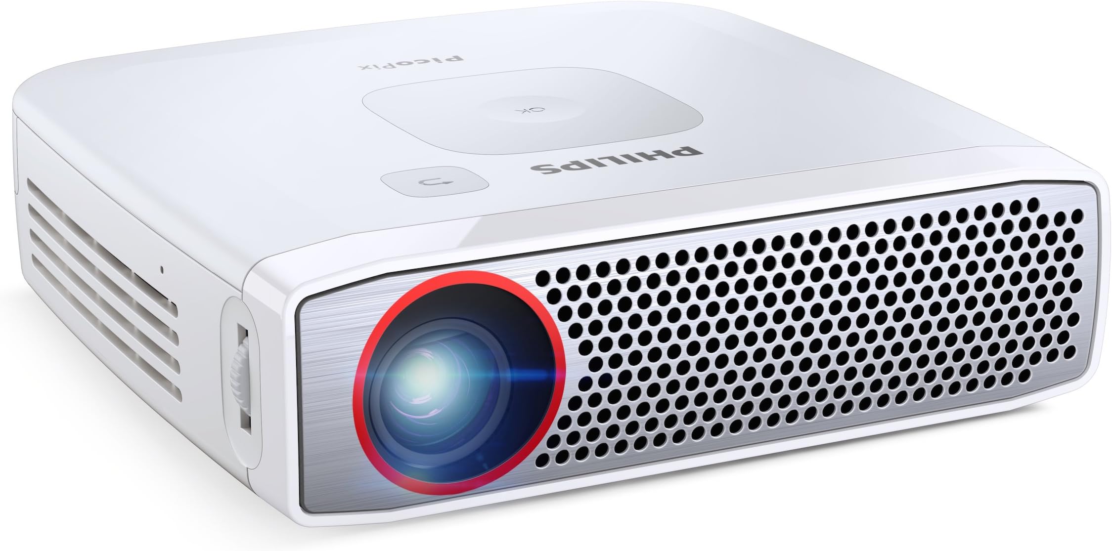 Philips PPX4835 Pocket Projector, 350 Lumens, LED, 720p, HDMI, USB, 120" Display