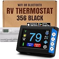 Vista 20 de MICRO-AIR - Termostato digital EasyTouch con WiFi o Bluetooth, programable y confiable, termostato Dometic para autocaravana, exteriores