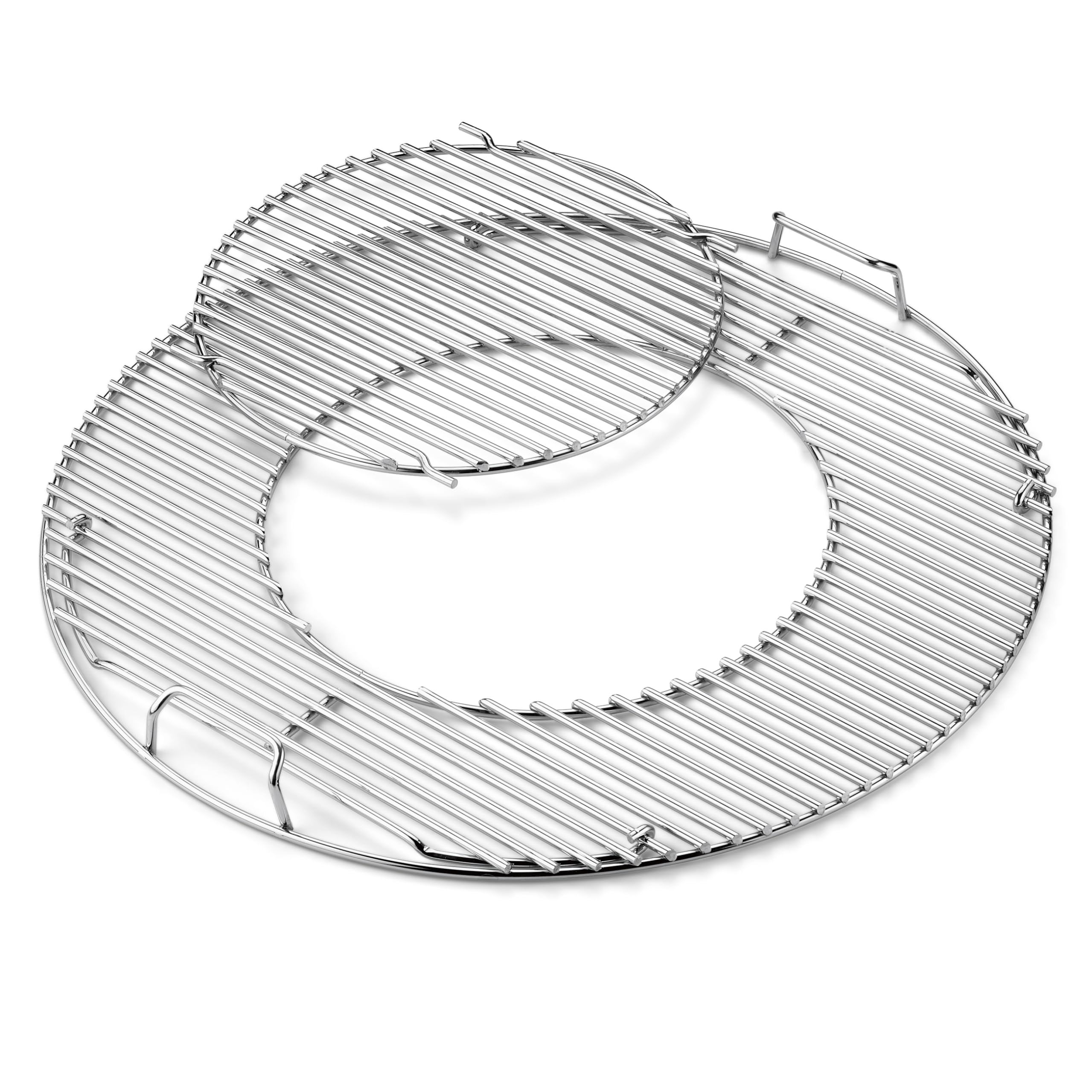 Weber Ruszty do Grilli Węglowych 57 cm, System Gourmet Bbq, Solidne Ruszty Stalowe z Wkładem GBs do Wszechstronnych Akcesoriów, Srebrny (8835)