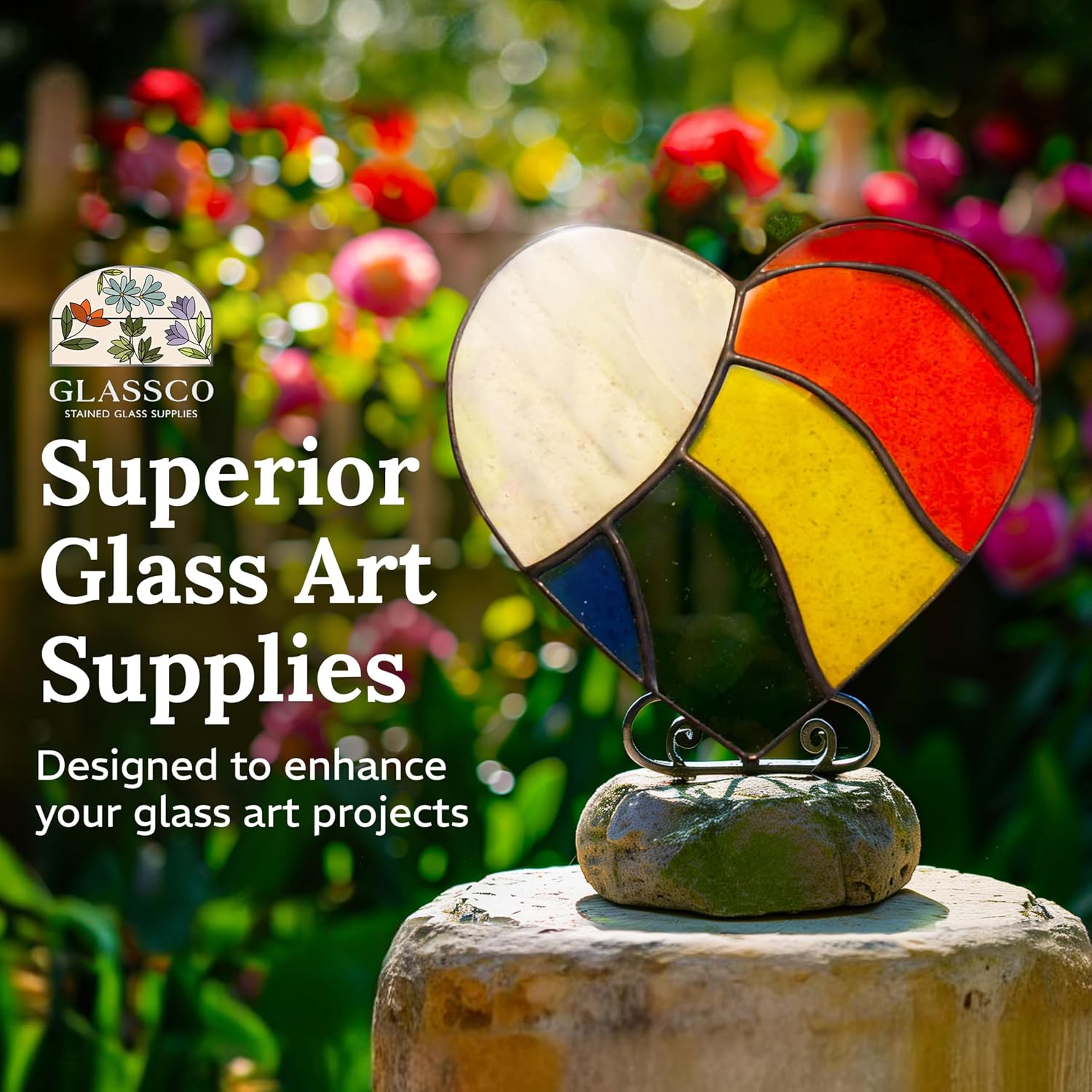 Glassco 3/16" Round H Lead Came for Stained Glass, 6 Ft | H Channel Lead, Hobby Came
