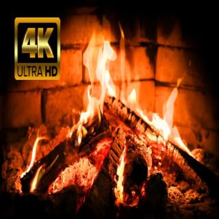Super Relaxing Fireplace Sounds 🔥🔥 4K Fireplace With Crackling Fire Sounds | Relieve Stress